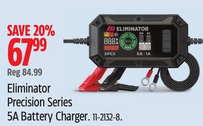 Eliminator Precision Series 5A Battery Charger