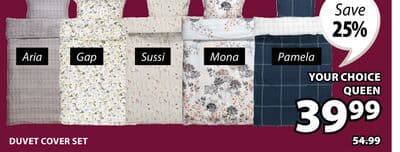 ARIA DUVET COVER SET