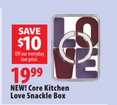 Core Kitchen Love Snackle Box