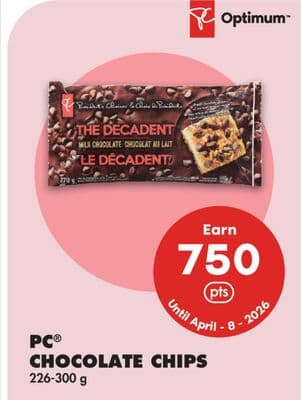 PC® CHOCOLATE CHIPS, 226-300 g
