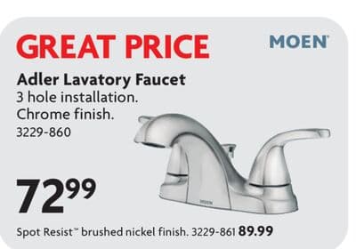 Adler Lavatory Faucet