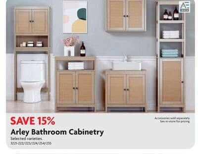 Arley Bathroom Cabinetry