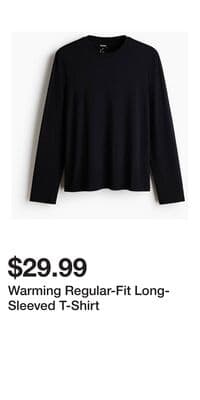 Warming Regular-Fit Long-Sleeved T-Shirt