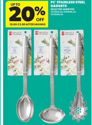 PC® STAINLESS STEEL GADGETS