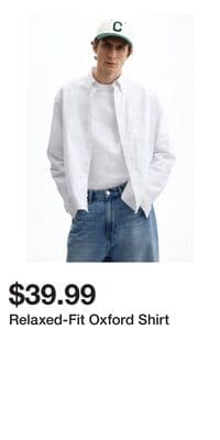 Relaxed-Fit Oxford Shirt