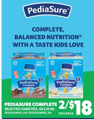 PEDIASURE COMPLETE, 4X235 ML