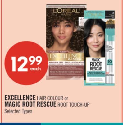 EXCELLENCE HAIR COLOUR or MAGIC ROOT RESCUE ROOT TOUCH-UP