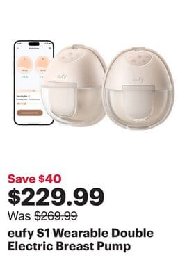 eufy S1 Wearable Double Electric Breast Pump