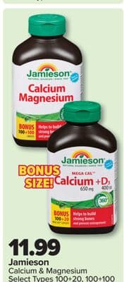 Jamieson Calcium & Magnesium