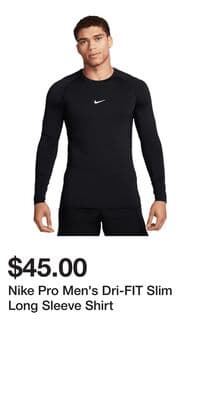 Nike Pro Men's Dri-FIT Slim Long Sleeve Shirt