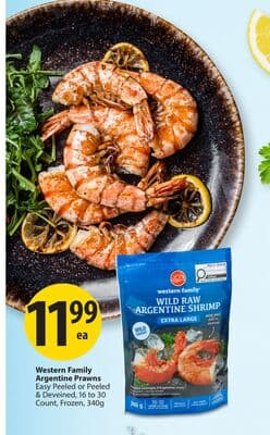 Western Family Argentine Prawns