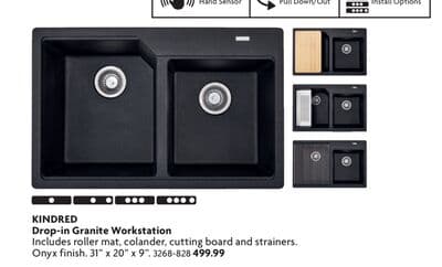 Drop-in Granite Workstation