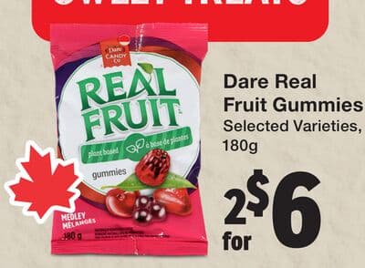 Dare Real Fruit Gummies
