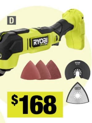 HP Brushless Oscillating Multi-Tool (Tool only)