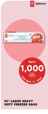 PC® LARGE HEAVY DUTY FREEZER BAGS
