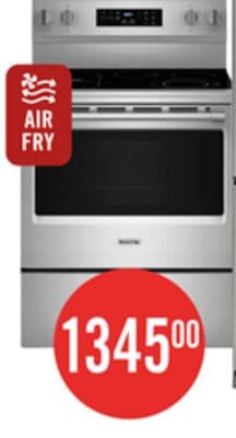 Maytag 30" 5.3 Cu. Ft. Electric Range with No Preheat Air Fry - Stainless Steel - YMFES6030RZ