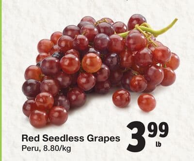 Red Seedless Grapes