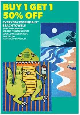 EVERYDAY ESSENTIALS™ BEACH TOWELS