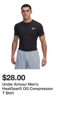 Under Armour Men's HeatGear© OG Compression T Shirt