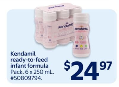 Kendamil ready-to-feed infant formula