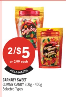 CARNABY SWEET GUMMY CANDY