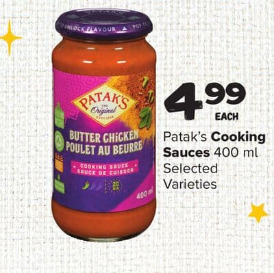 Patak's Cooking Sauces