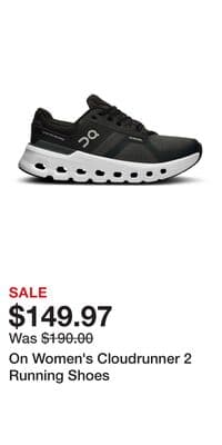On Women's Cloudrunner 2 Running Shoes