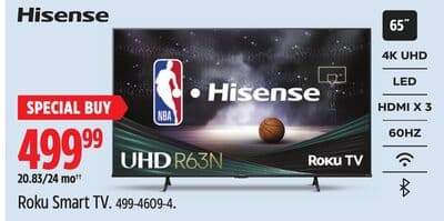 Hisense Roku Smart TV.