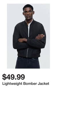 Lightweight Bomber Jacket