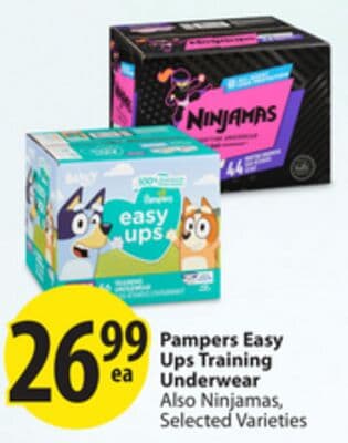 Pampers Easy Ups Training Underwear