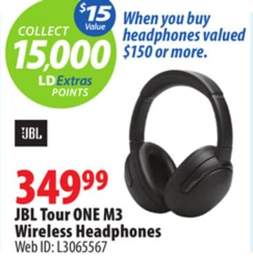 JBL Tour ONE M3 Wireless Headphones