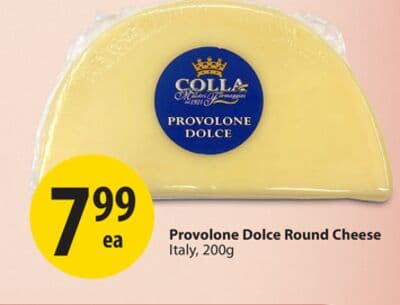 Provolone Dolce Round Cheese