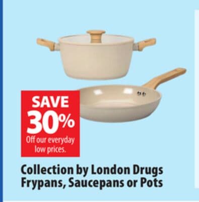 Collection by London Drugs Frypans, Saucepans or Pots