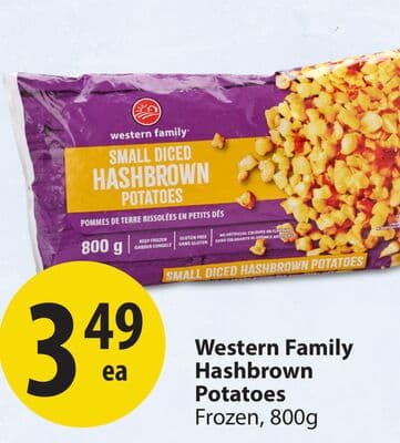 Western Family Hashbrown Potatoes