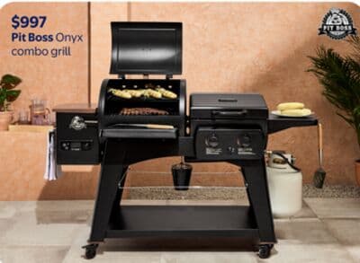 Pit Boss Onyx combo grill
