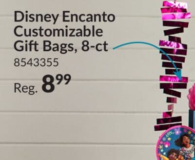 Disney Encanto Customizable Gift Bags 8-ct