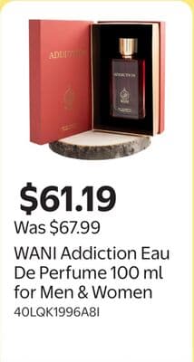 WANI Addiction Eau De Perfume 100 ml for Men & Women