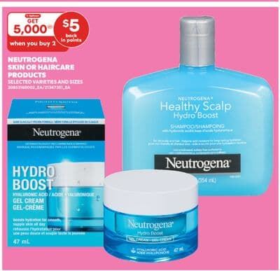 NEUTROGENA SKIN OR HAIRCARE PRODUCTS