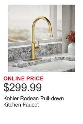 Kohler Rodean Pull-down Kitchen Faucet