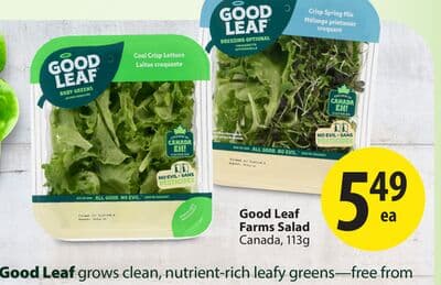Good Leaf Farms Salad