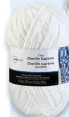 Mainstays Chenille yarn