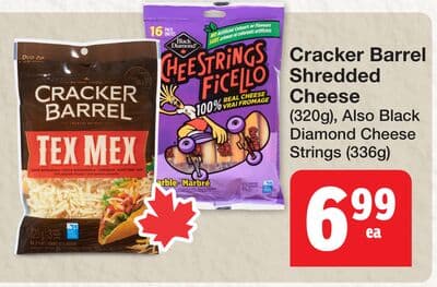 Cracker Barrel Shredded Cheese