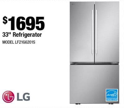 33" Refrigerator
