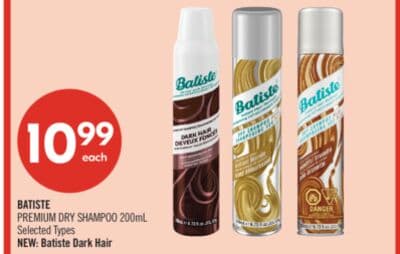 BATISTE PREMIUM DRY SHAMPOO