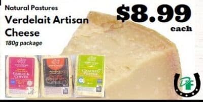 Verdelait Artisan each Cheese