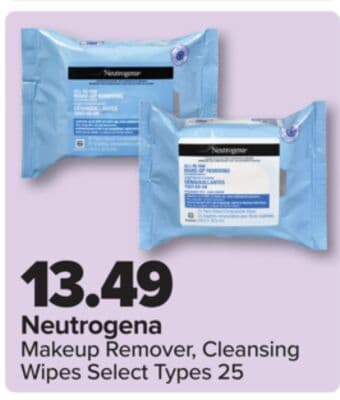 Neutrogena Makeup Remover, Cleansing Wipes