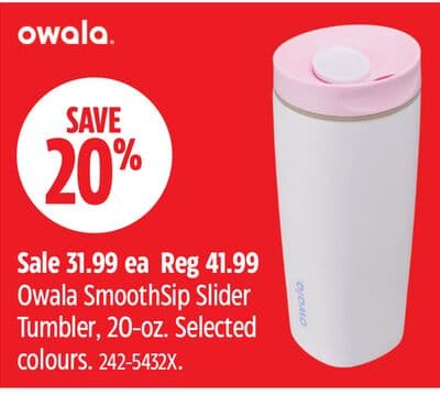 Owala SmoothSip Slider Tumbler