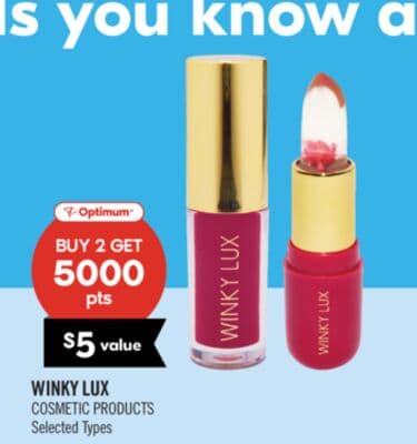 WINKY LUX COSMETIC PRODUCTS