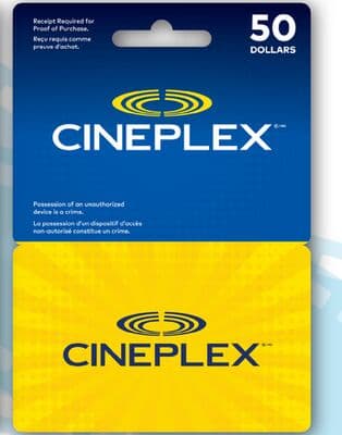 CINEPLEX Gift Card
