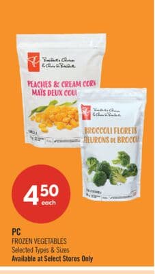 PC FROZEN VEGETABLES